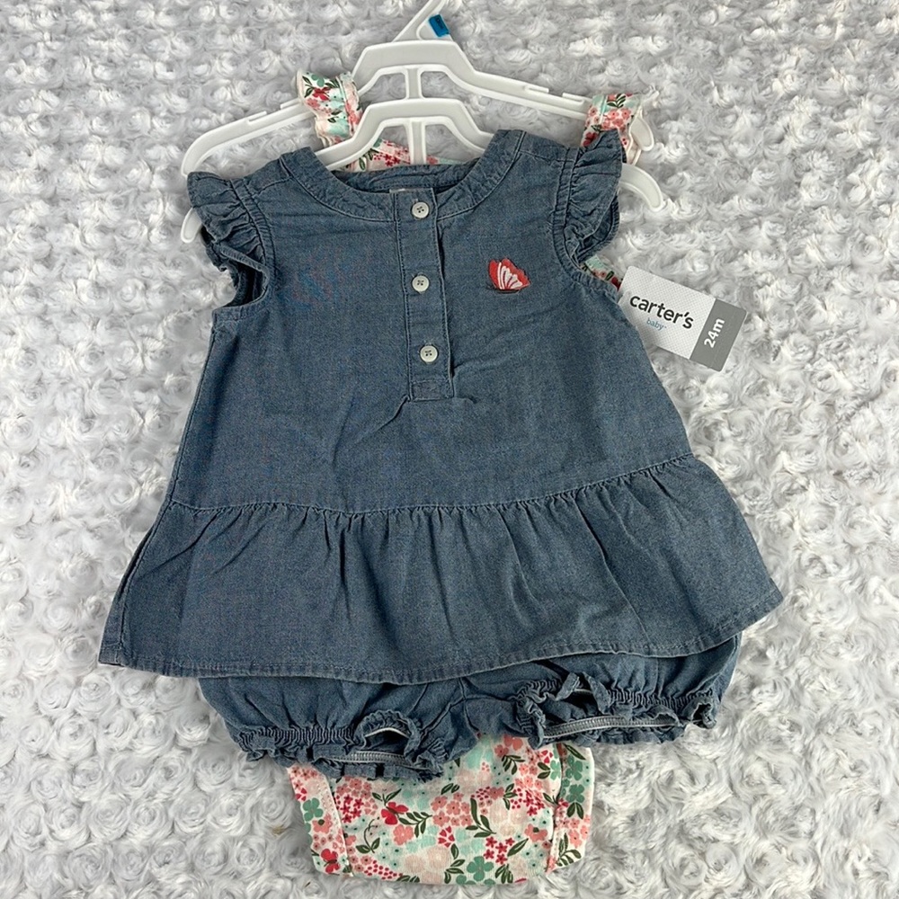 Carter’s 24m Girl’s 4 Piece Clothes Set